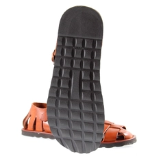 THE SANDALS FACTORY m7473 cognac cuio