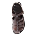 THE SANDALS FACTORY m7473 tdm d.brown