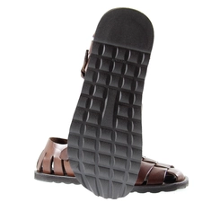 THE SANDALS FACTORY m7473 tdm d.brown