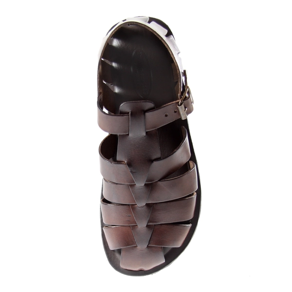 THE SANDALS FACTORY m7473 tdm d.brown