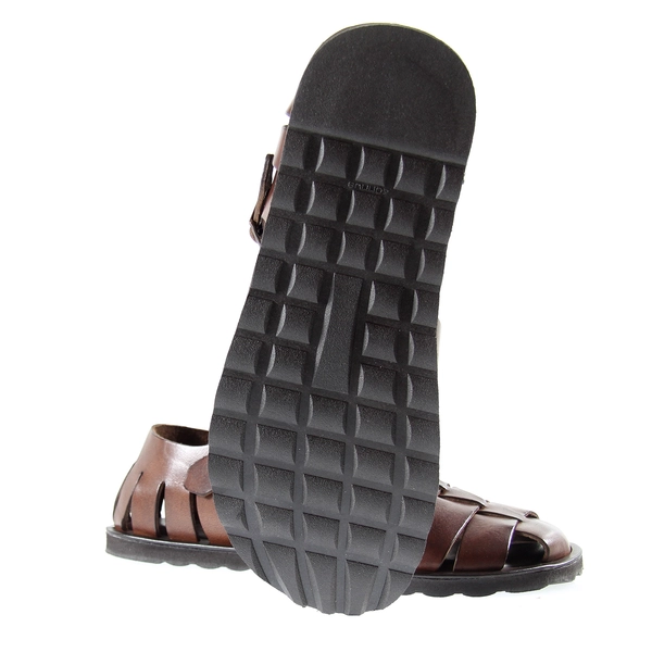 THE SANDALS FACTORY m7473 tdm d.brown