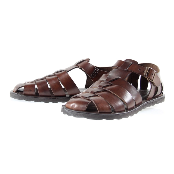 THE SANDALS FACTORY m7473 tdm d.brown