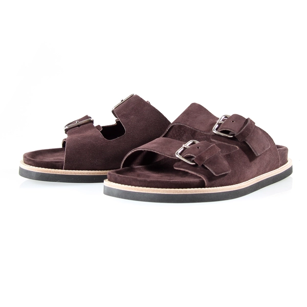 THE SANDALS FACTORY m7963 tdm d.brown