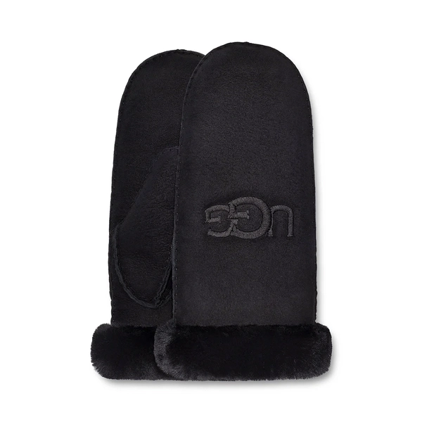UGG embr mitten black