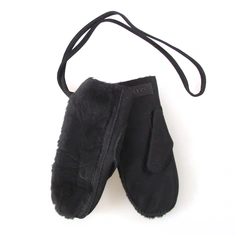UGG exposed mitten black