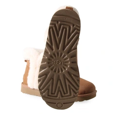 UGG mini heritage fluff chestn